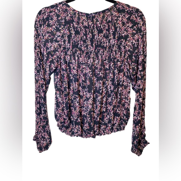 rag & bone | XS Celeste multi-colored floral blouse - Picture 8 of 9
